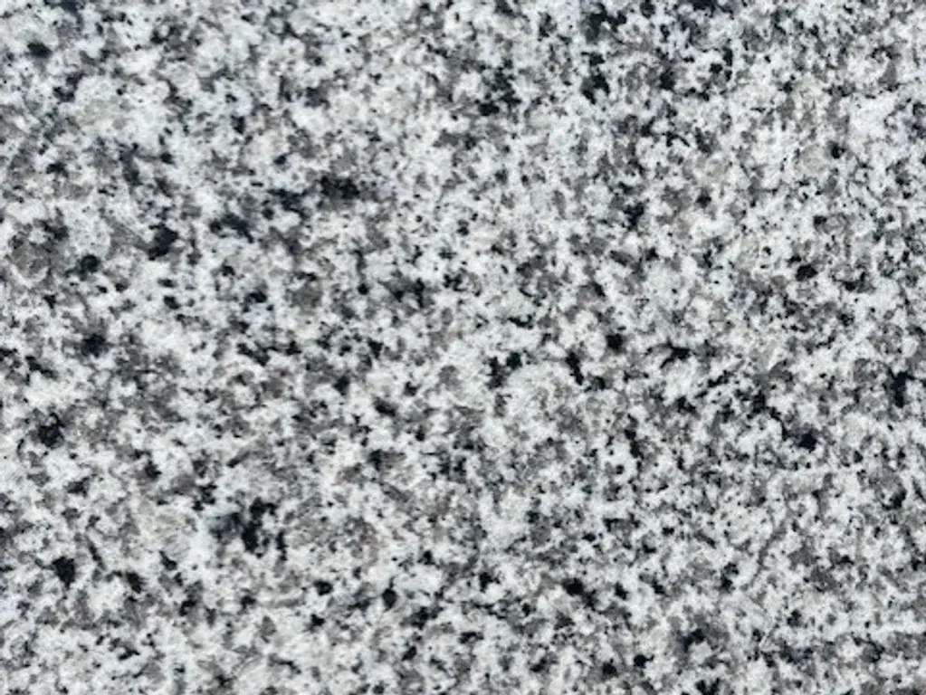 Close-up of speckled granite surface.